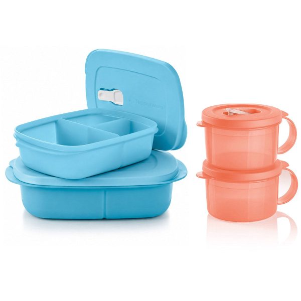 Tupper Ware CrystalWave® Lunch Set