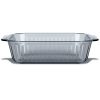 Pyrex Pyrex® Sculpted Tinted Colors 8" Square Baking Dish, Smoke